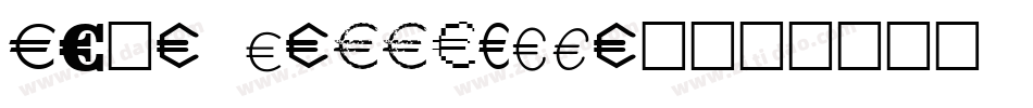 Euro Collection字体转换